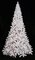 Earthflora's Medium Size Flocked Arctic Pine Trees - 7.5 Ft., 9 Ft., And 12 Ft. Tall With Mixed W...