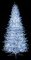 Earthflora's Slim Size Park Avenue Twinkling White Tree With Led Lights - 5 Foot, 7.5 Foot, 9 Foot Tall