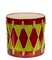 Earthflora's Small, Med, Large Decorative Christmas Drums