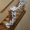 Flocked Alaskan Pine garland