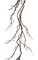 5' Plastic Twig Vine - Flexible - Tutone Brown