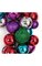 24" Ball Square Wreath Multi-Colors