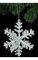 Acrylic 3D Snowflake Clear