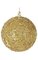 Beaded Glittered Ball Gold