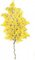 7' Cottonwood Branch - Natural Wood - Yellow - FIRE RETARDANT