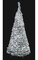 Flocked Holly Pop Up Tree White/Green