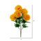 23" Marigold Yellow Mum Bush x 5