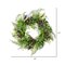 24" Green Maytime Wreath