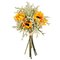 14" Yellow Sunflower Succulent Bouquet