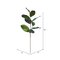 30" Green Magnolia Spray Pk/3