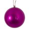 6 Inch Fuchsia Pink Pearl Gloss Uv Ball Ornaments
