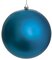 DARK BLUE MATTE BALL ORNAMENTS IN 4 INCH AND 6 INCH SIZES