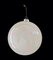 Iridescent Pearl White Ball Ornaments | 4" to 15" Sizes