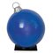 33.5 Inch Fiberglass Glossy Glittered Ball Ornaments | Glittered Red, Gold, Blue, Or Silver