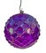 PURPLE IRIDESCENT BALL OR FINIAL ORNAMENTS | 5 INCH OR 6 INCH BALL OR 10 INCH FINIAL | SOLD SEPARATELY