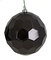 5 Inch Black Honeycomb Ball Ornament | Matte or Reflective Finish