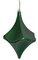 8 INCH MATTE TRUMPET FINIAL | RED, GREEN, BLUE, GOLD, SILVER, BURGUNDY, OR BLACK