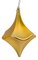 8 INCH MATTE TRUMPET FINIAL | RED, GREEN, BLUE, GOLD, SILVER, BURGUNDY, OR BLACK