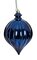 6 Inch Matte Or Reflective Finish Dark Blue Navy Onion Finial