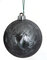 Pewter or Silver Marble Ball Ornaments | 5" or 6" Sizes