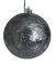 Pewter or Silver Marble Ball Ornaments | 5" or 6" Sizes
