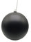 Matte Black Ball Ornaments | 4 Inch or 6 Inch Sizes