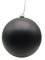 Matte Black Ball Ornaments | 4 Inch Or 6 Inch Sizes