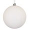 Matte White Ball Ornaments | 4" to 15" Sizes