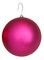 Matte Raspberry Ball Ornaments | 4" to 12" Sizes