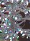 8 feet Acrylic Christmas Tree - 1,010 White 5mm LED Lights