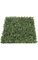 20" X  20" Square  Boxwood Mat - Traditional Leaf - Tutone Green - FIRE RETARDANT