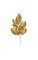 23.5" Magnolia Spray - Gold - 7 Leaves - 12" Width