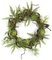 24 inches Plastic Succulent Twig Wreath - Brown Twig Frame - 14 inches Inside Diameter