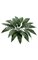 24" Spathiphyllum Bush - 18 Leaves - Green- FIRE RETARDANT