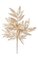30" Plastic Gold Painted White Willow Spray - 20" Width - Tutone Gold