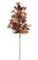 31 inches Styrofoam Glittered Ball/Cone Spray - Chocolate/Copper