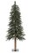 4' PVC Alpine Christmas Tree - Natural Trunk - 337 Tips