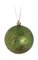 4" Plastic Ball Ornament - Antique Green