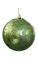 4" Styrofoam Pearlized Ball Ornament - Green
