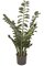 PR-101710 43 inches Zamia Plant -  260 Green Leaves - Weighted Base