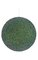 5 inches Styrofoam Beaded Ball Ornament - Green/Blue