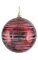 5 inches Ball Ornament - Red