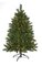 5 feet Noble Flat Christmas Tree - 286 Green Tips - 150 Warm White 5mm LED Lights