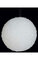 5" Styrofoam Snowy Ball Ornament - White