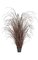 50" PVC Onion Grass - Brown - 32" Width - Weighted Base