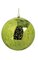 6 inches Plastic Mercury Glass Finish Ball Green