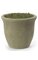 6 inches Round Foam Filled Pot with Moss - Stone