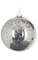 6 inches Reflective Sequined Ball - Silver