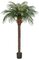 8 feet Date Palm Tree - Synthetic Trunk - 834 Leaves