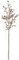 35 inches Plastic Glittered Crystal Spray - Sand/Brown